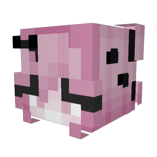 Bumb1ed_Bee Minecraft avatar head, 3D render