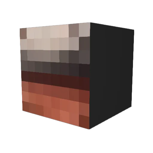 Bumbeelampost Minecraft avatar head, 3D render
