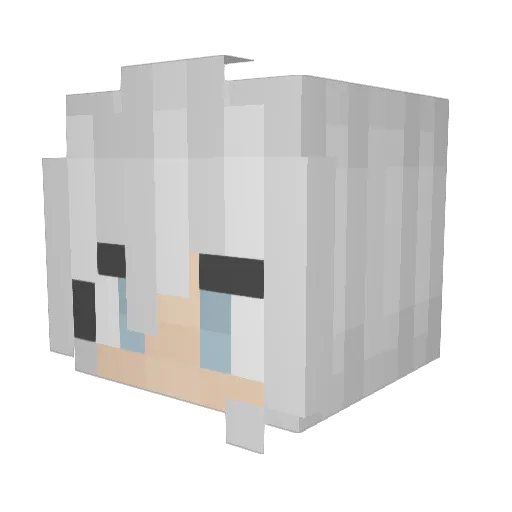 BumbleTumbles Minecraft avatar head, 3D render