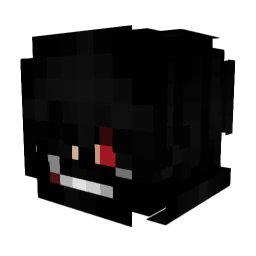 Bumbu_69 Minecraft avatar head, 3D render