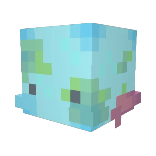 Bumiputro Minecraft avatar head, 3D render