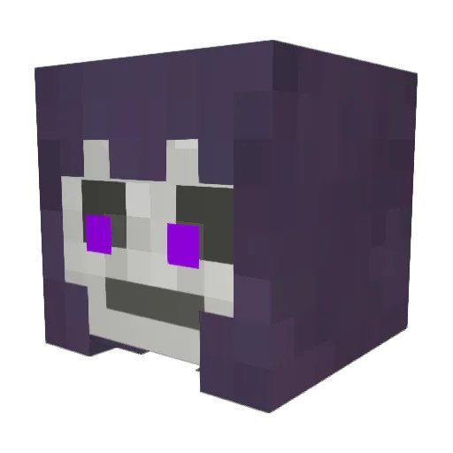 Bummer999 Minecraft avatar head, 3D render