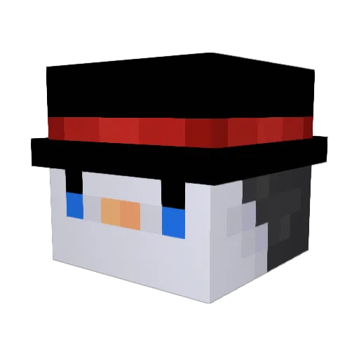 BumpkinSlayer Minecraft avatar head, 3D render