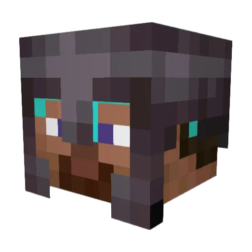 Bumsoo773 Minecraft avatar head, 3D render
