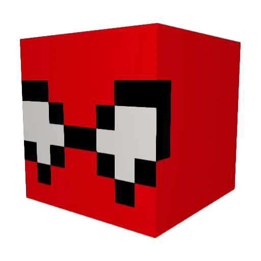 Bundle0fSticks Minecraft avatar head, 3D render
