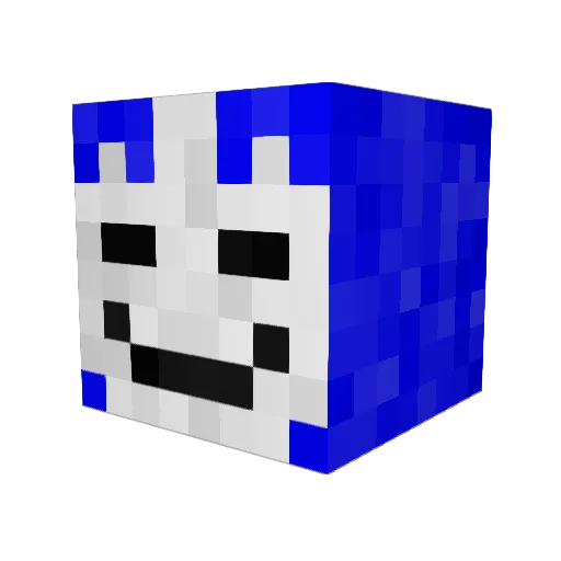 Bunius99 Minecraft avatar head, 3D render