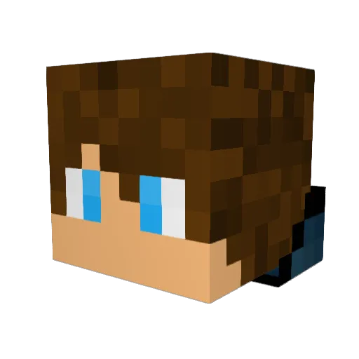 Bunnings_Snag92 Minecraft avatar head, 3D render