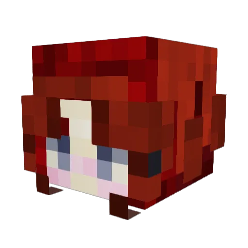 Bunny__Rabbit Minecraft avatar head, 3D render