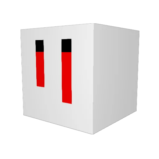 BunnyoftheSea Minecraft avatar head, 3D render