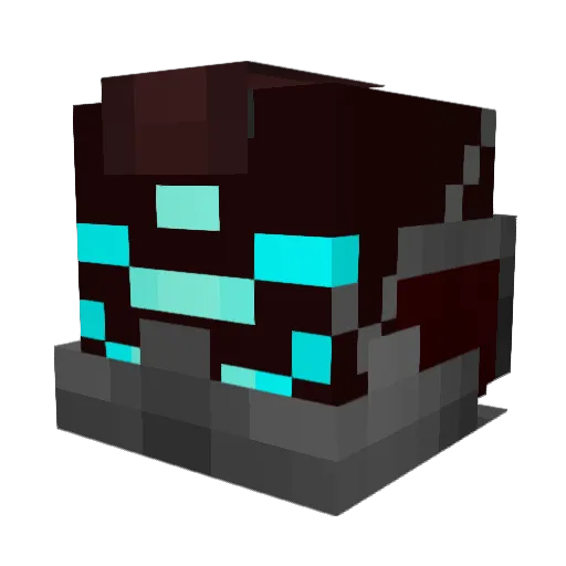 BunoDon Minecraft avatar head, 3D render