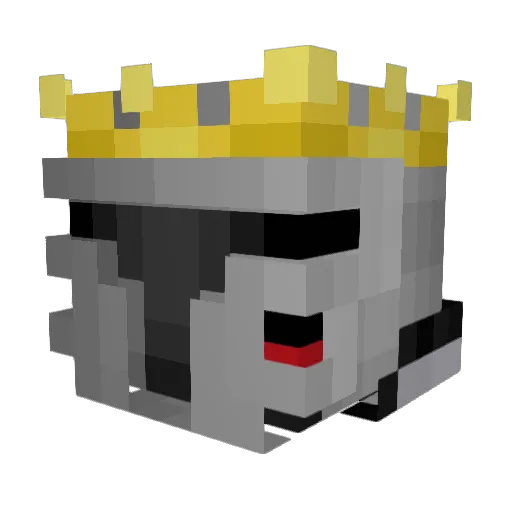Buquefius Minecraft avatar head, 3D render
