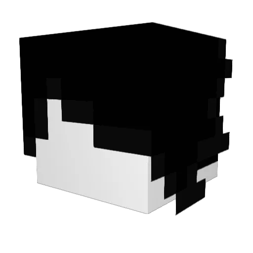 Bur_TIk Minecraft avatar head, 3D render