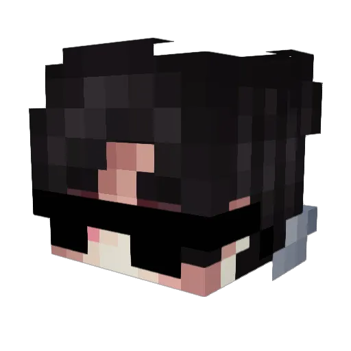 Burak6212 Minecraft avatar head, 3D render