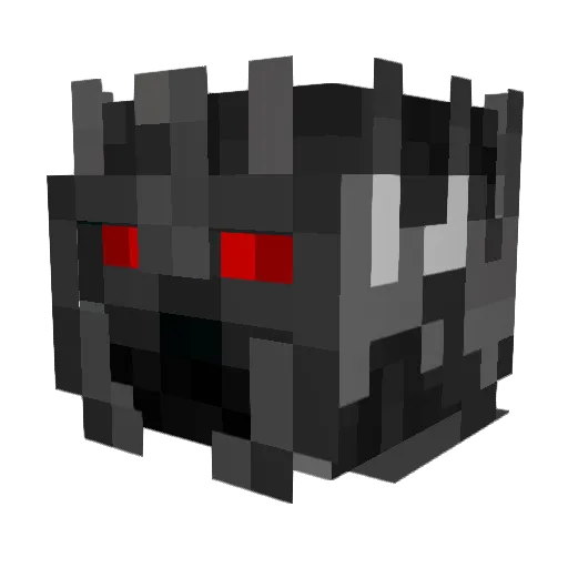 Burakiez Minecraft avatar head, 3D render