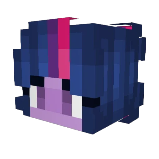 BurgdorfTheBig Minecraft avatar head, 3D render
