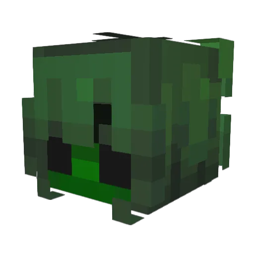 Burgermaster17 Minecraft avatar head, 3D render