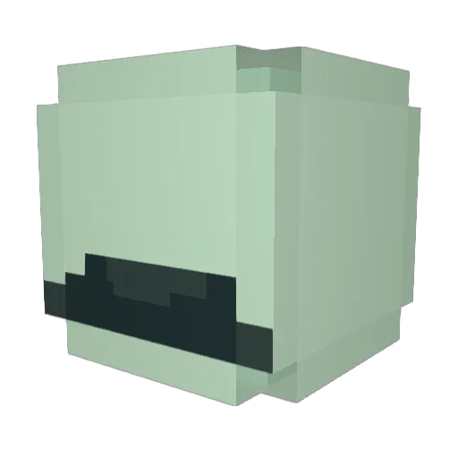 Burgmond Minecraft avatar head, 3D render