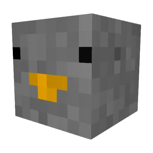 BurliestSauce21 Minecraft avatar head, 3D render