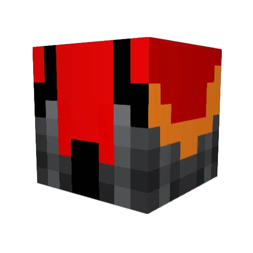 Burn_In_Hell312 Minecraft avatar head, 3D render