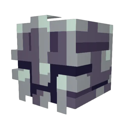 BurntPhoenix101 Minecraft avatar head, 3D render