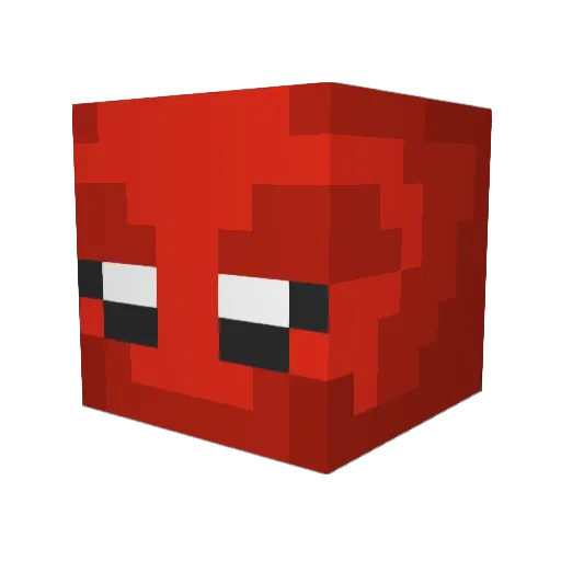 BurntToast7825 Minecraft avatar head, 3D render
