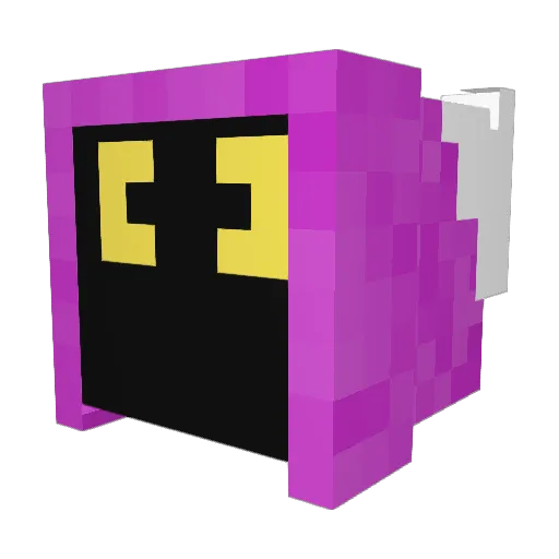 Burnt_Pixls Minecraft avatar head, 3D render