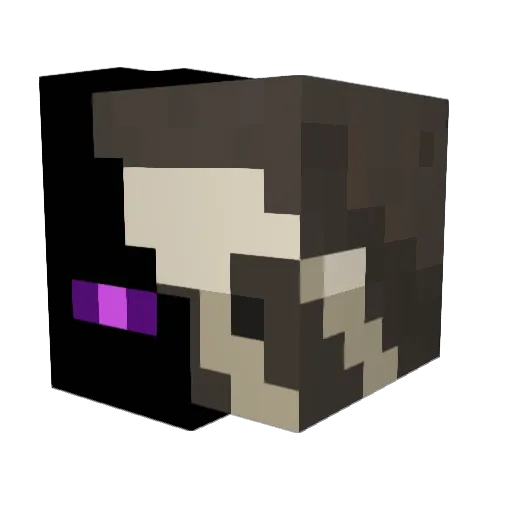 BurritoMan77 Minecraft avatar head, 3D render