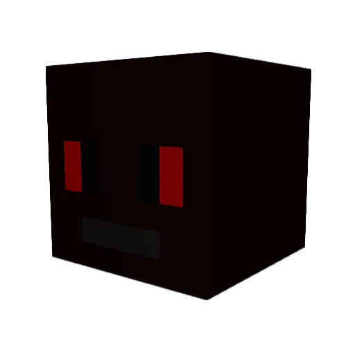 BurtTM Minecraft avatar head, 3D render