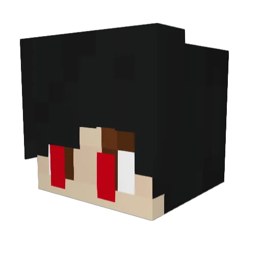 BurtoLee420 Minecraft avatar head, 3D render