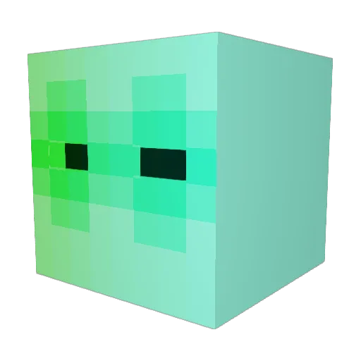 Burza_knight Minecraft avatar head, 3D render