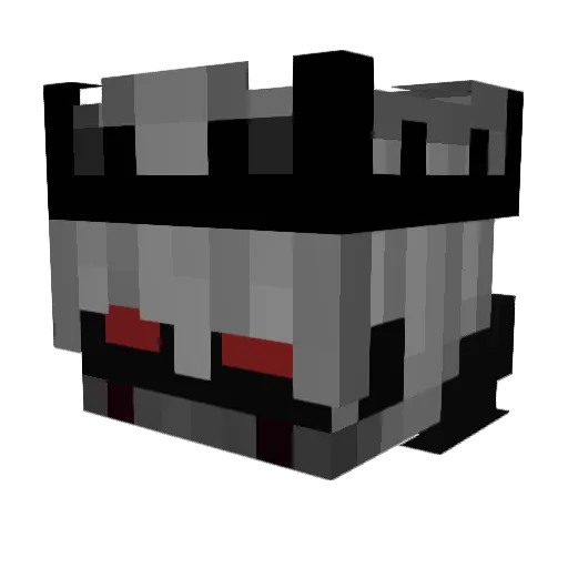 Burzum69 Minecraft avatar head, 3D render