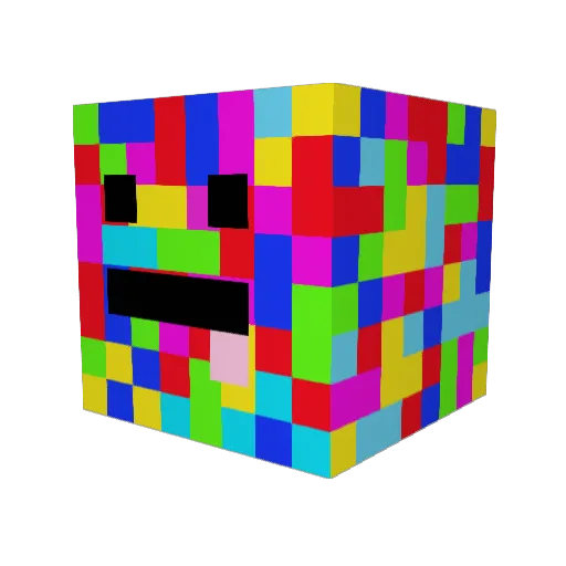BushBaby123 Minecraft avatar head, 3D render