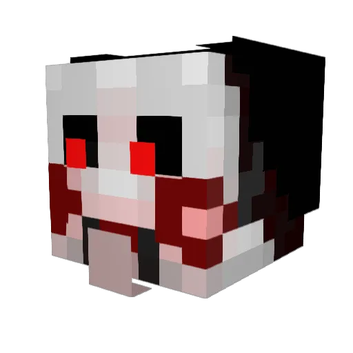 BushesRule Minecraft avatar head, 3D render