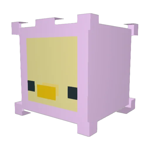 Bushy1423 Minecraft avatar head, 3D render