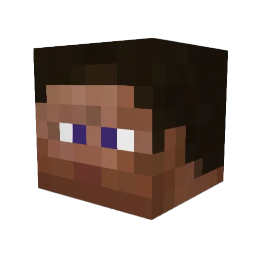 Minecraft-Avatar von BusinessGrindDND: Kopf als 3D-Render