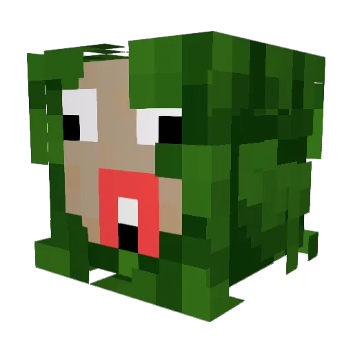 Buskelusker99 Minecraft avatar head, 3D render