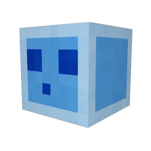 Buster42 Minecraft avatar head, 3D render
