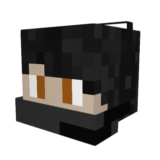 BusterBrown2716 Minecraft avatar head, 3D render