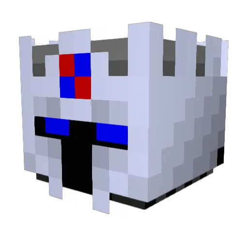 Buster_780 Minecraft avatar head, 3D render