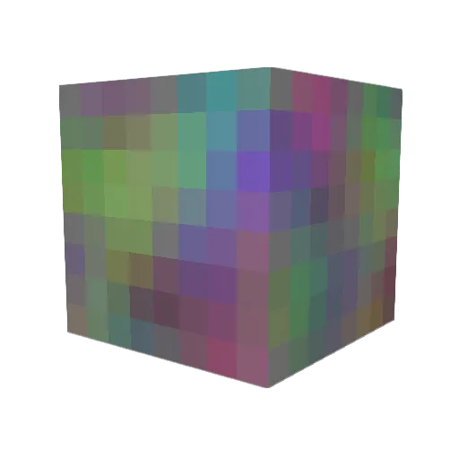 Busti_00 Minecraft avatar head, 3D render