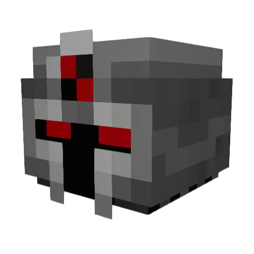 BustinChops3 Minecraft avatar head, 3D render