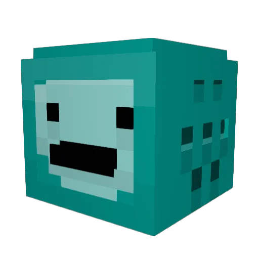 Bustopher315 Minecraft avatar head, 3D render