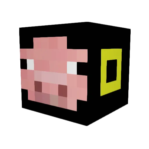Buta_TON Minecraft avatar head, 3D render