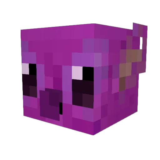 ButcherEm Minecraft avatar head, 3D render