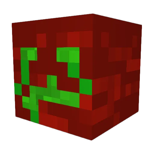 Butcherflame364 Minecraft avatar head, 3D render
