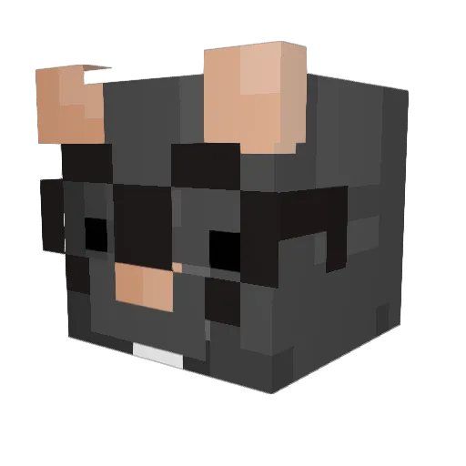 Buticonlimon Minecraft avatar head, 3D render