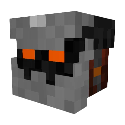 ButtahBoiz Minecraft avatar head, 3D render