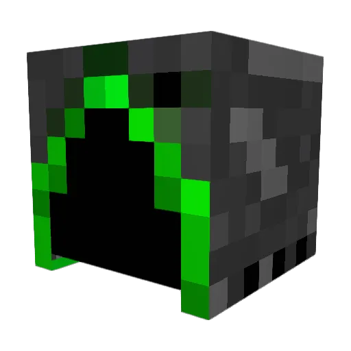 ButterAssassin21 Minecraft avatar head, 3D render