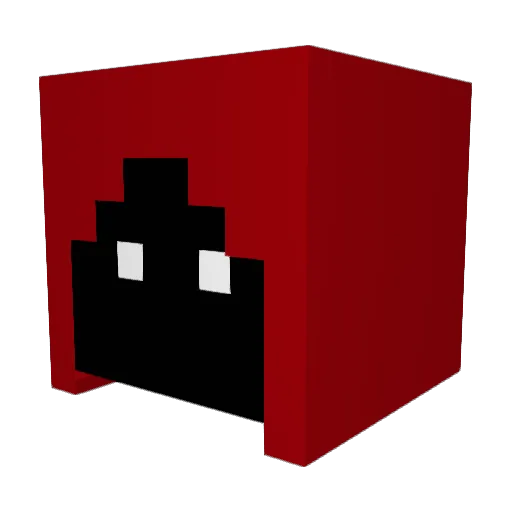 ButterBacker Minecraft avatar head, 3D render