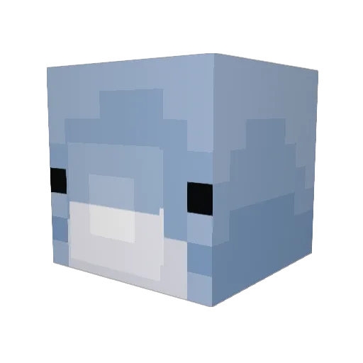 ButterBill6 Minecraft avatar head, 3D render